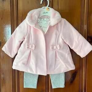 LittleMe 3-Piece Girl Set with Jacket